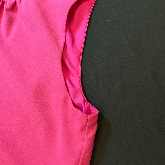 J. Crew Fuchsia Sleeveless Blouse - Picture 5 of 6